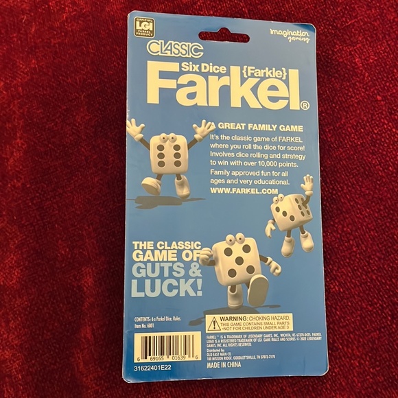 NEW Classic Farkel Dice Game – Family Fun Night - Picture 4 of 5